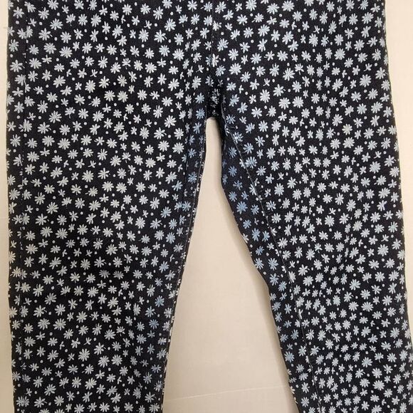BDG Floral High Rise Skinny Jeggings Denim - Picture 6 of 12